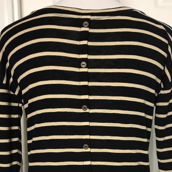 Nine Four One Stripped Top. Size S - Picture 6 of 7